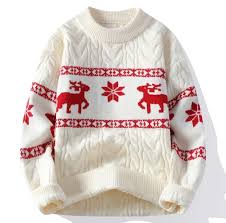 Kaschmirpullover für Weihnachten