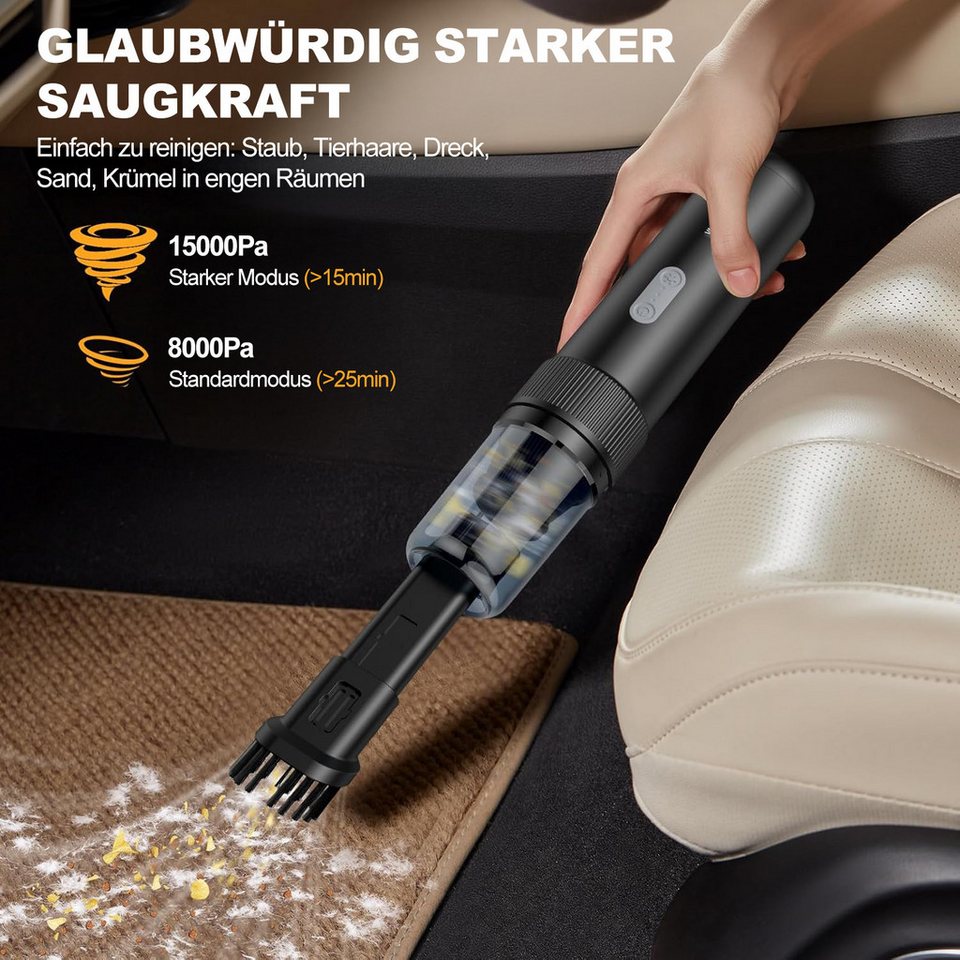 tragbarer Autostaubsauger