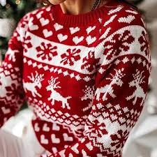 Kaschmirpullover für Weihnachten